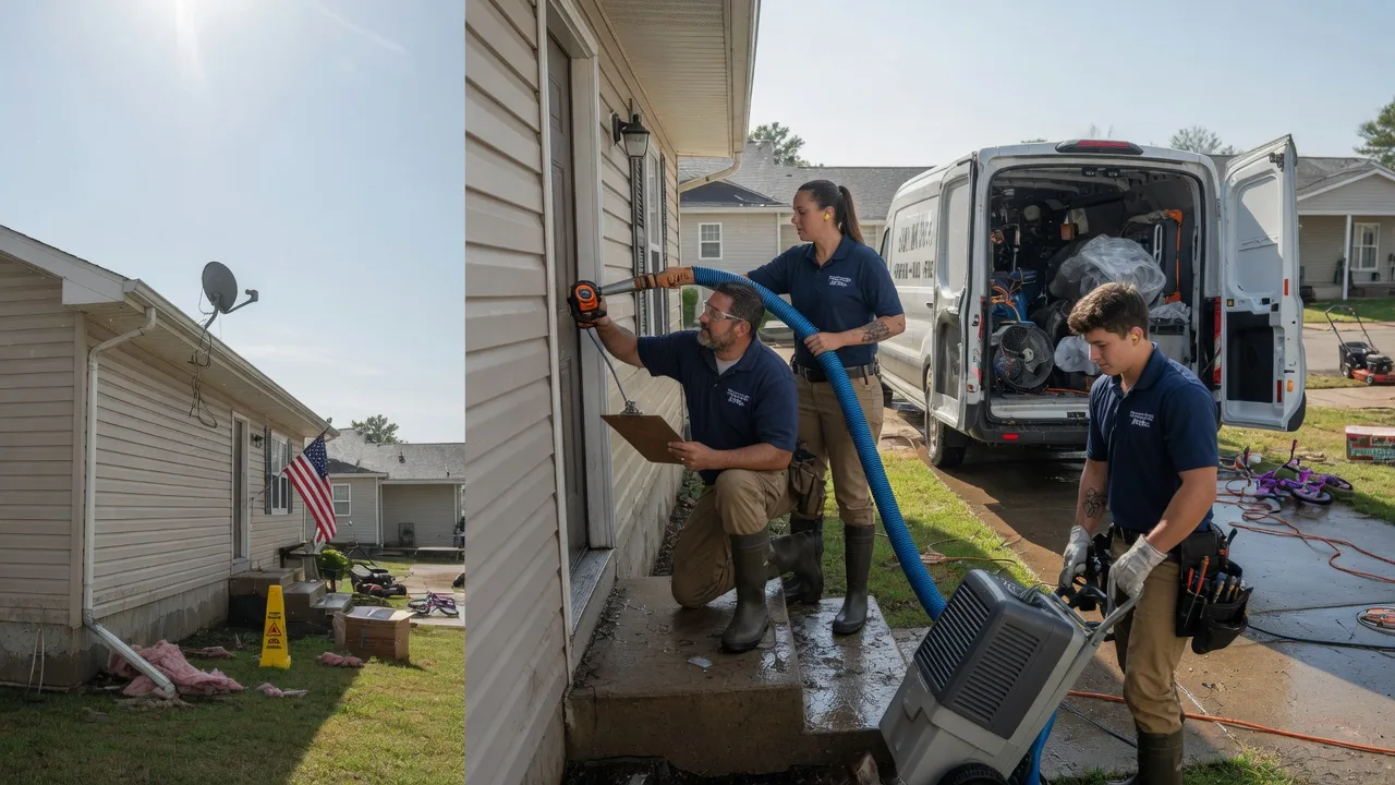 Ceiling Water Damage Restoration in Guthrie, KY near me